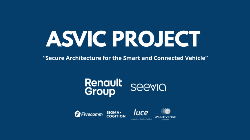 Seevia participates in the ASVIC project to promote secure architecture for smart, connected vehicles 1 PROYECTO ASVIC 4